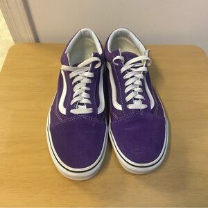 Purple Low Top Vans